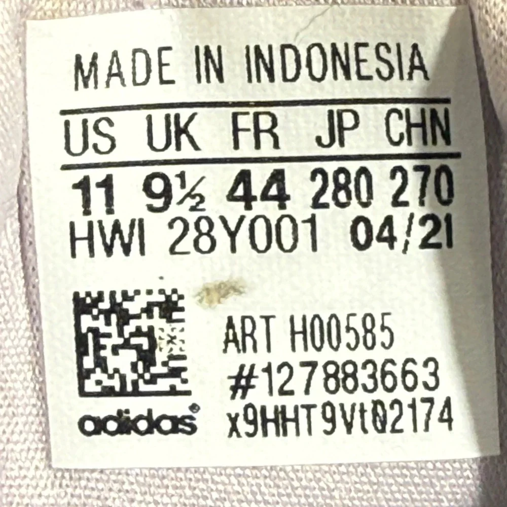 Adidas Sneakers Womens 11 Purple Athletic Shoe Puremotion H00585 Cloudfoam Mesh